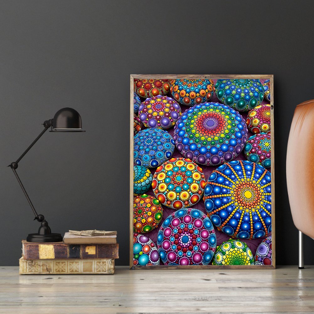Diamond Painting - Full Round - Stone Mandala
