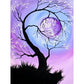 5D Diy Diamond Painting Kit Full Round Beads Magic Tree