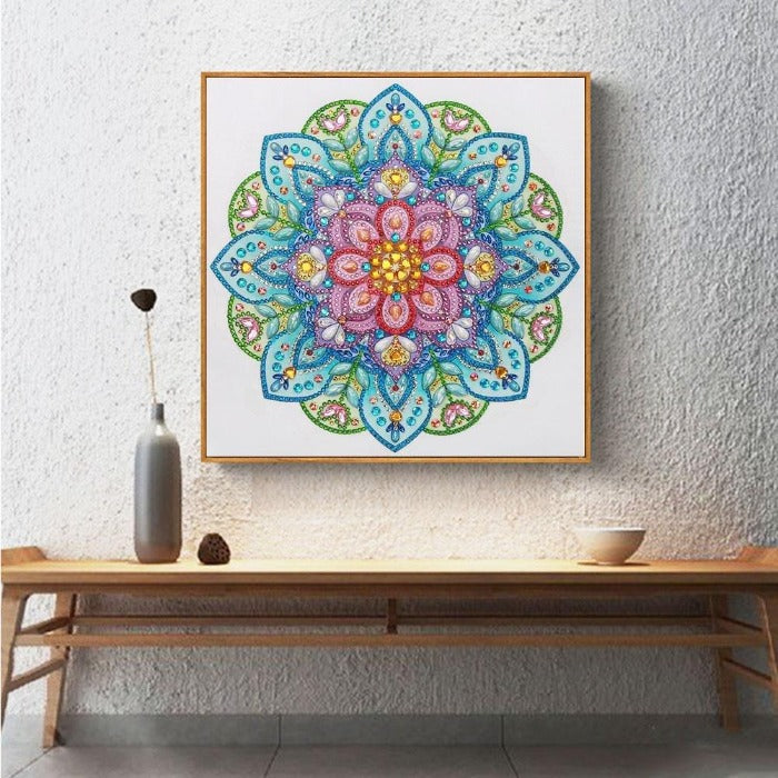 Diamond Painting - Crystal Rhinestone - Beautiful Mandala¡¾diamondpaintingsart¡¿