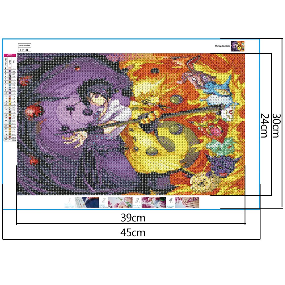 Diamond Painting - Full Round - Anime (30*45cm)