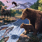 5D Diy Diamond Painting Kit Full Round Beads Animal Party