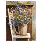 5D Diy Diamond Painting Kit Full Round Beads Flowers (45*35cm)