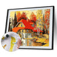 Paint By Number Oil Painting Cabin (40*50cm)