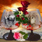 5D Diy Diamond Painting Kit Full Round Beads Cup Wolf