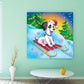 Diamond Painting - Full Round - Happy Dog