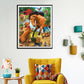 Diamond Painting - Full Round -  Horse and Dog
