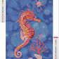 Diamond Painting - Full Round - Seahorse A
