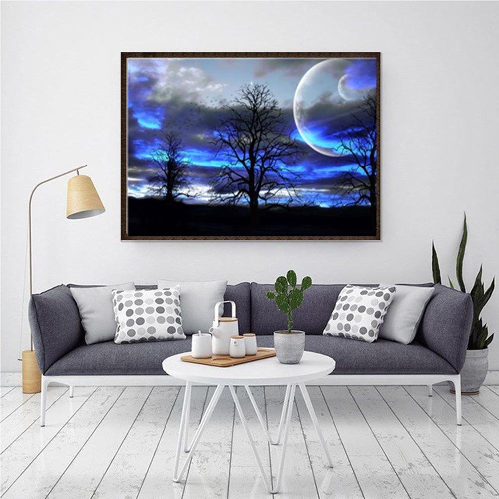 Diamond Painting - Full Round / Square - Blue Sky