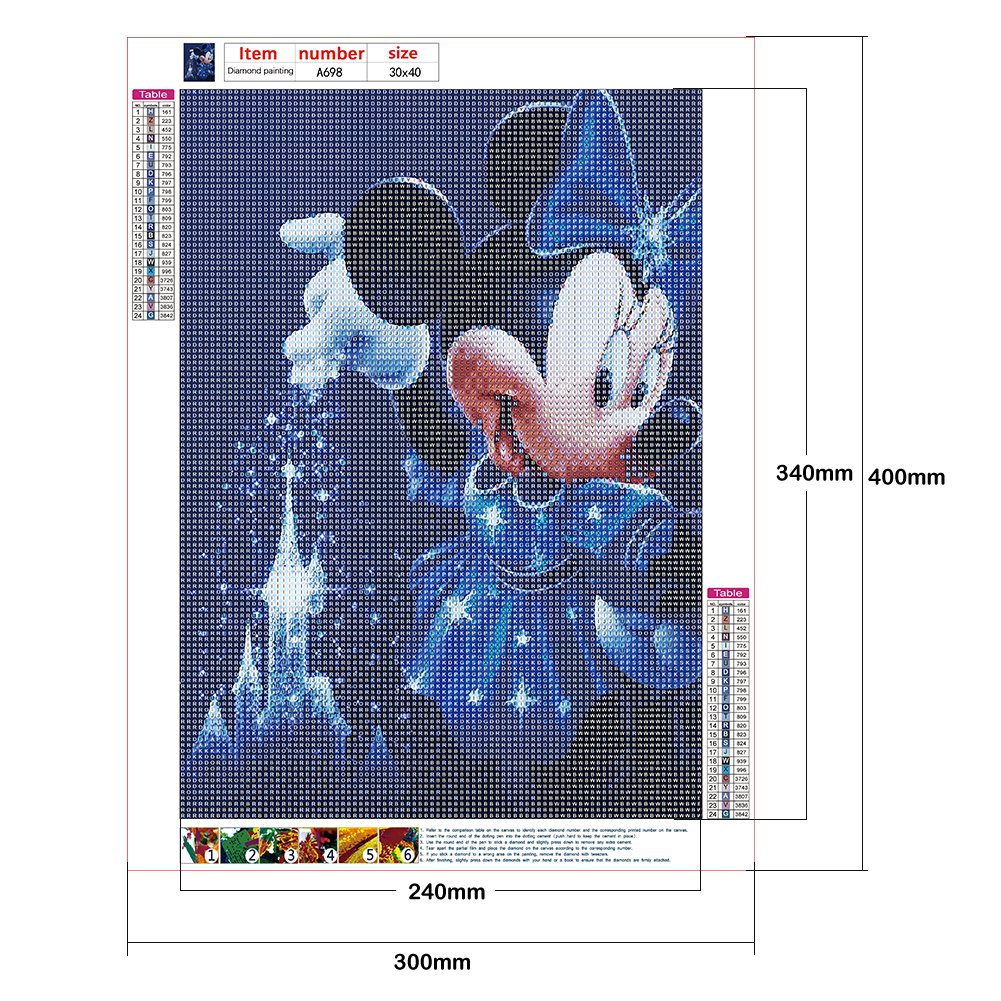Diamond Painting - Full Round - Minnie