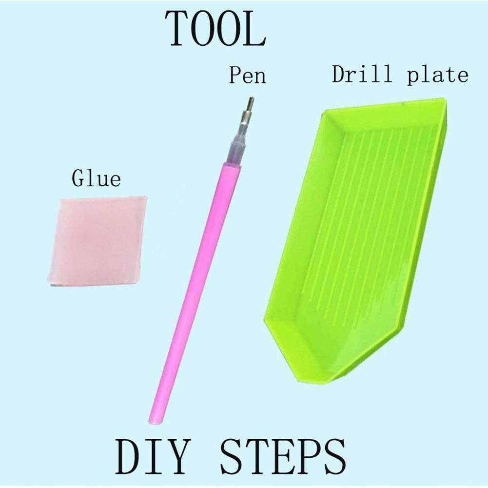 5D DIY Diamond Painting Kit - Full Round - Cartoon Women