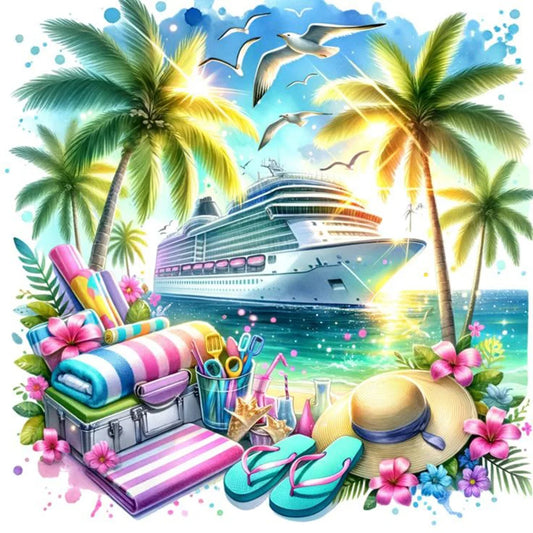 Diamond Painting - Full Round / Square - Sea Cruise