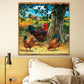 Diamond Painting - Full Round - Village Fowl