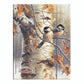 14ct Counted Cross Stitch Bird On Tree(46*56cm)