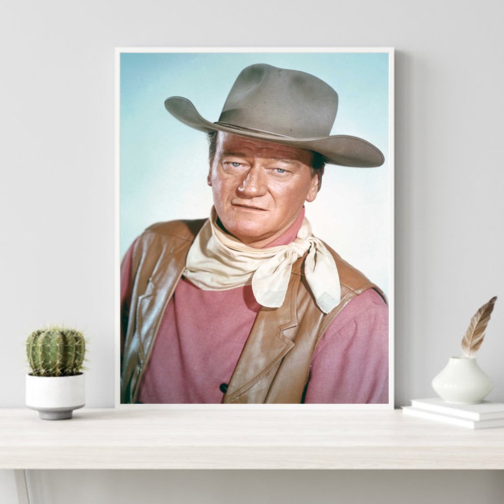 Diamond Painting - Full Round - Cowboy B