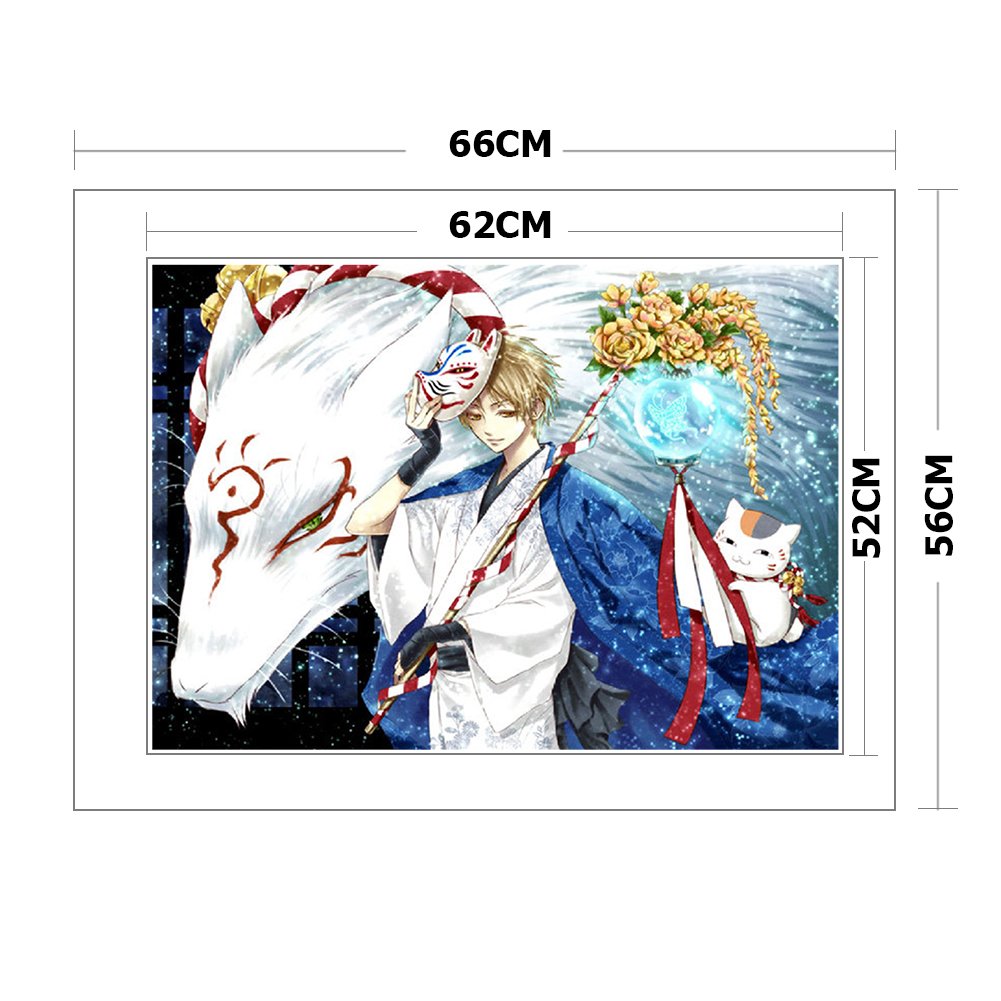 11ct Stamped Cross Stitch - Natsume's Book Of Friends(66*56cm)