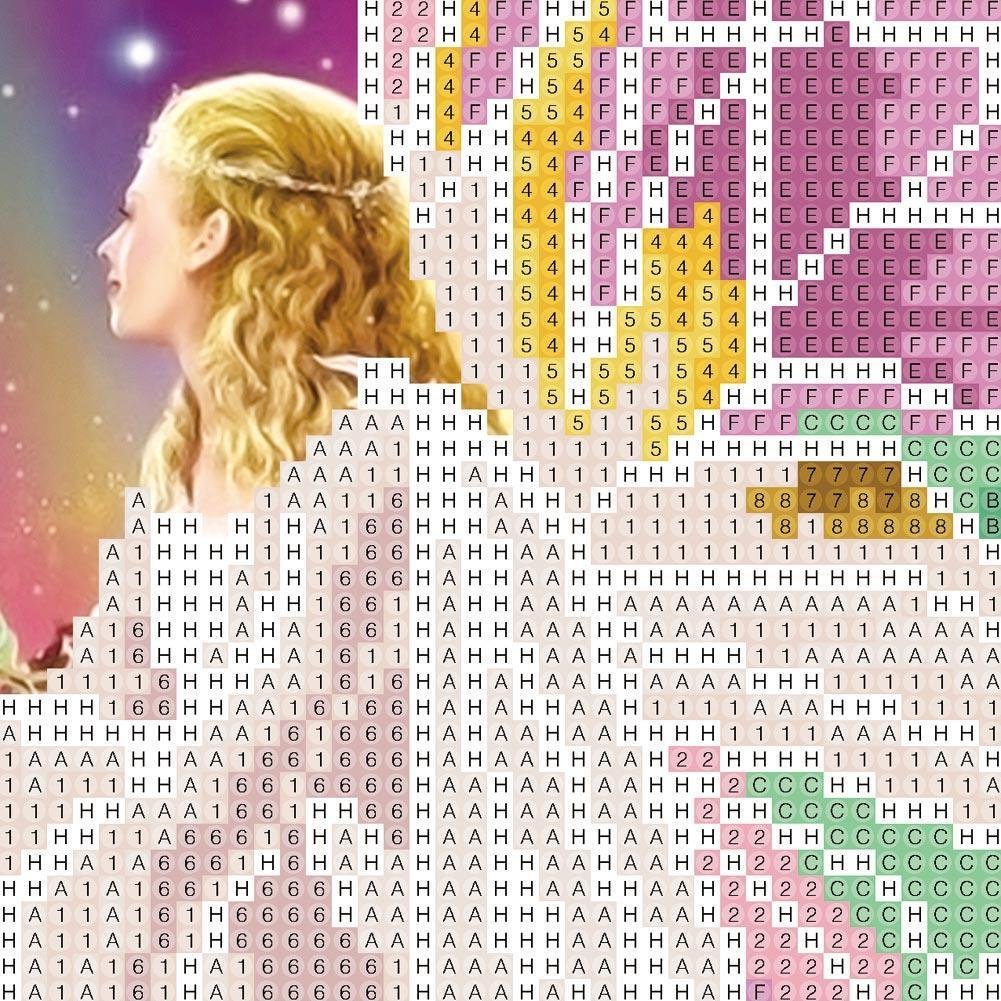 Diamond Painting - Partial Round - Butterfly Fairy Girl