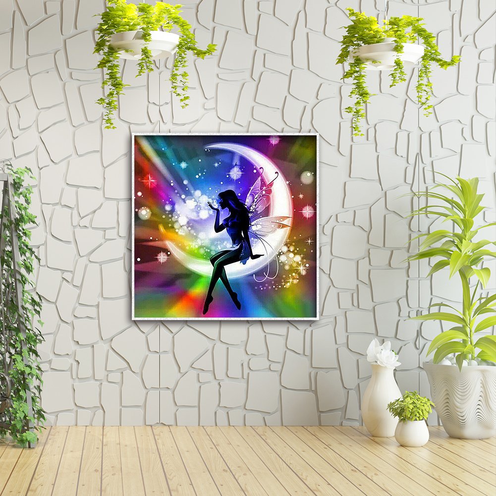 Diamond Painting - Full Round - Fairy Girl A