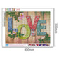 Diamond Painting - Full Round - Colorful Love