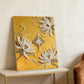 DIY Pearl Painting With Frame - Handmade Self-Adhesive Pearls - Wheat Ingot (30*40cm) B
