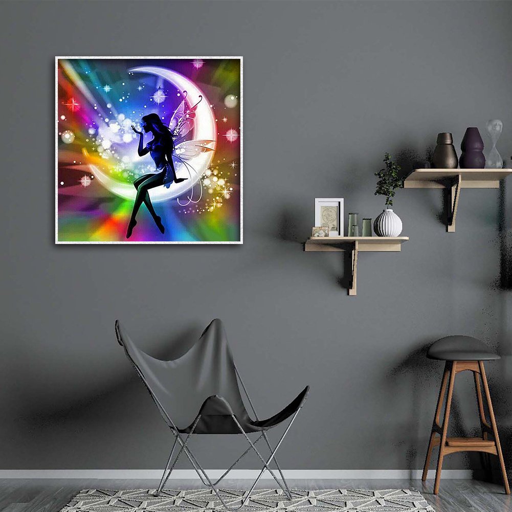 Diamond Painting - Full Round - Fairy Girl A