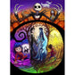 5D Diy Diamond Painting Kit Full Round Beads Corpse Bride