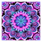 Diamond Painting - Full Round - Mandala Geometric Flower