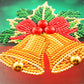 DIY Diamond Painting Greeting Card - Christmas Bell