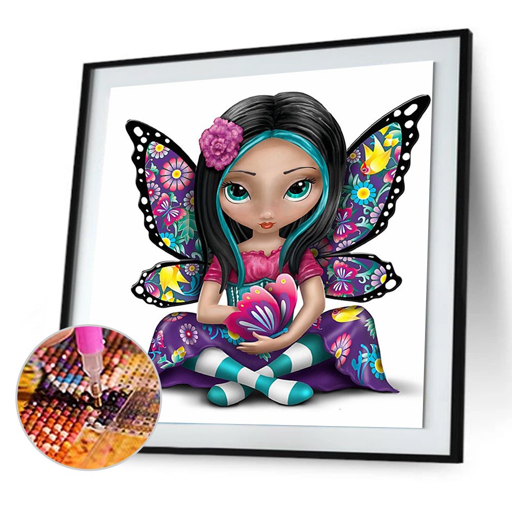 Diamond Painting - Full Round - Elf Girl B