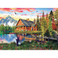 5D Diy Diamond Painting Kit Full Round Beads Countryside View