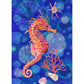 5D Diy Diamond Painting Kit Full Round Beads Seahorse