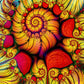 Abstract Flower Full Round 5D Beads Painting Kit