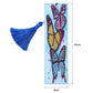 DIY Craft Special Shaped Diamond Painting Bookmark Tassel Mosaic Book Marks