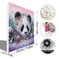 DIY Pearl Painting With Frame - Handmade Self-Adhesive Pearls - Panda (25*25cm)