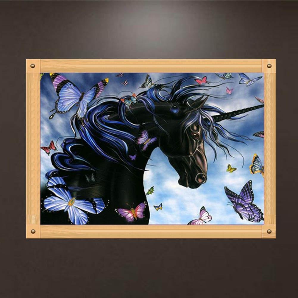 Diamond Painting - Partial Round - Unicorn A