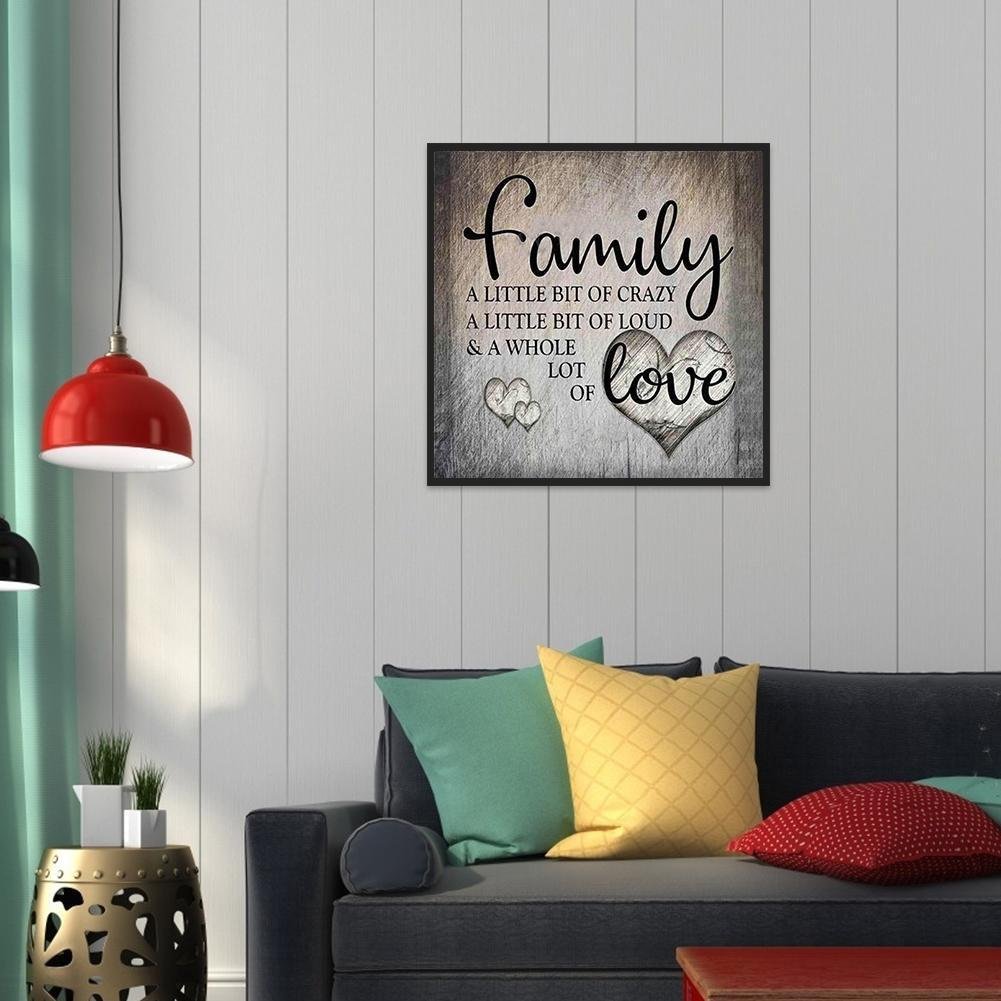 Diamond Painting - Full Round - Family Love C