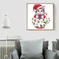 Diamond Painting - Partial Round - Christmas Cup Cat
