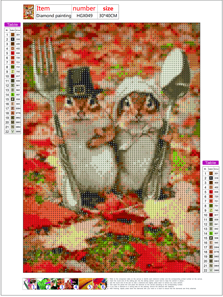 Diamond Painting - Full Round - Squirrels A