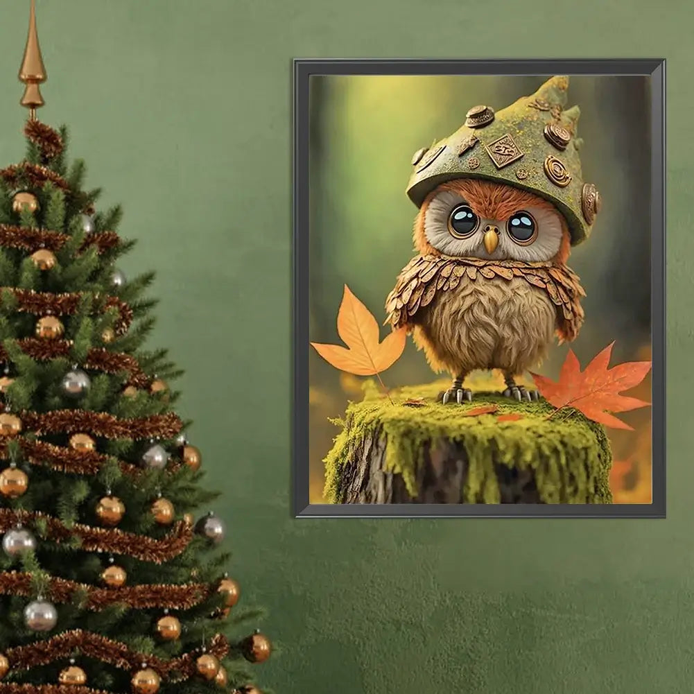 Baby Owl 5D DIY Diamond Painting Kit