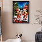 Mickey & Minnie Resin Rhinestone Mosaic Wall Art Picture Kit