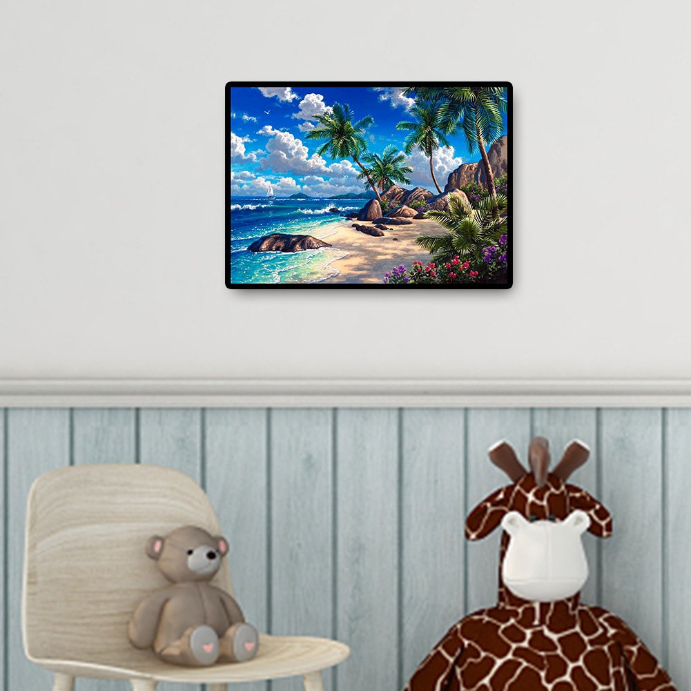 Diamond Painting - Full Round - Seaside View