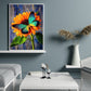 Diamond Painting - Full Round - Butterfly On Sunflower