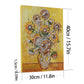 DIY Pearl Painting With Frame - Handmade Self-Adhesive Pearls - Sunflower Vase (30*40cm)