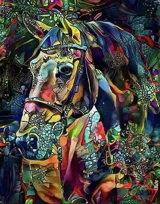 Horse Full Round Square Diamond Painting Kits