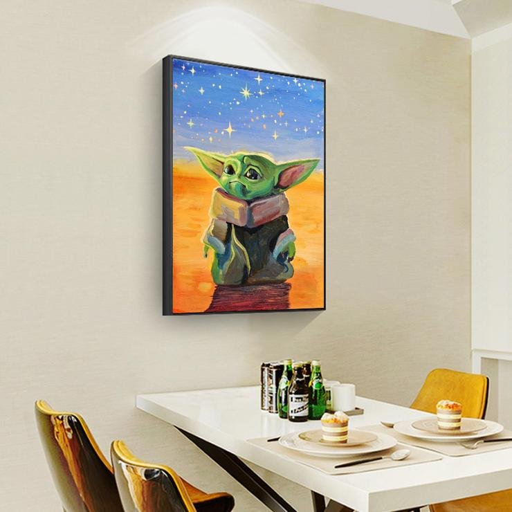 Diamond Painting - Full Round - Yoda F