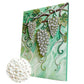 DIY Pearl Painting With Frame - Handmade Self-Adhesive Pearls - Grape (30*40cm)