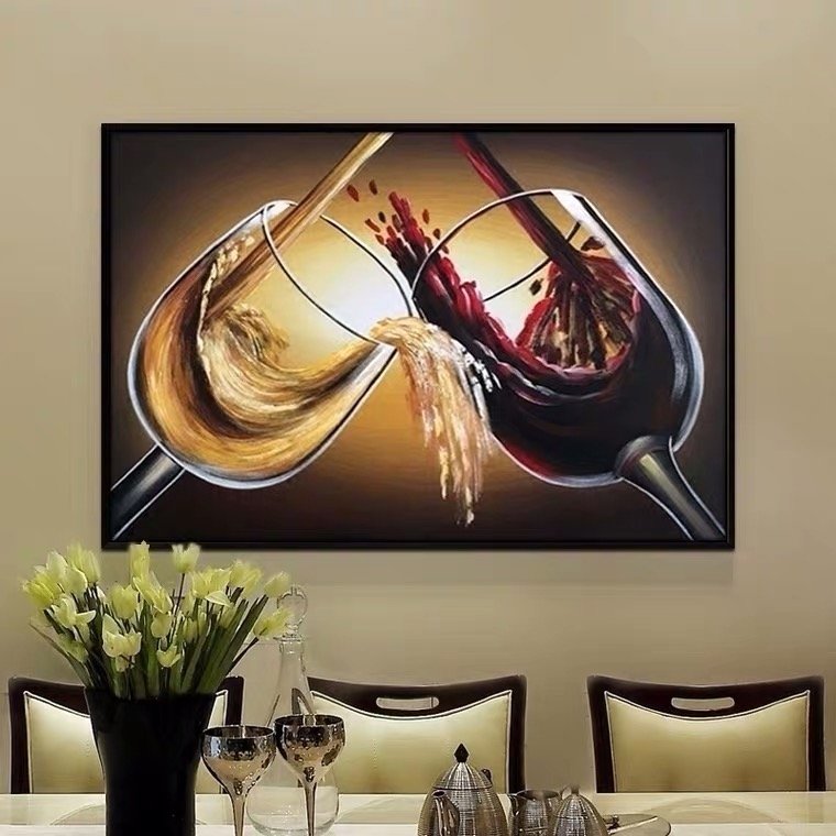 Diamond Painting - Full Round - Wine Glass Cup