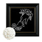 DIY Pearl Painting With Frame - Handmade Self-Adhesive Pearls - Holding Hands (27*27cm)