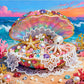 DIY Pearl Painting With Frame - Handmade Self-Adhesive Pearls - Shell (25*25cm) A