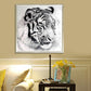Diamond Painting - Partial Round - Tiger
