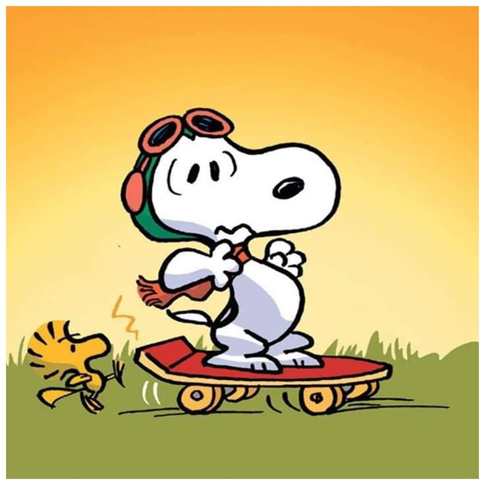 5D DIY Diamond Painting Kit - Full Round - Snoopy B